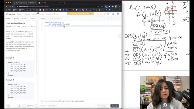 LeetCode 200 | Number of Islands | Urdu | Python C++ Java | جزائر کی تعداد смотреть онлайн