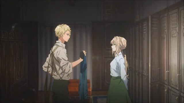 Violet Evergarden : Episode 1 - Violet Changing Shirt смотреть онлайн
