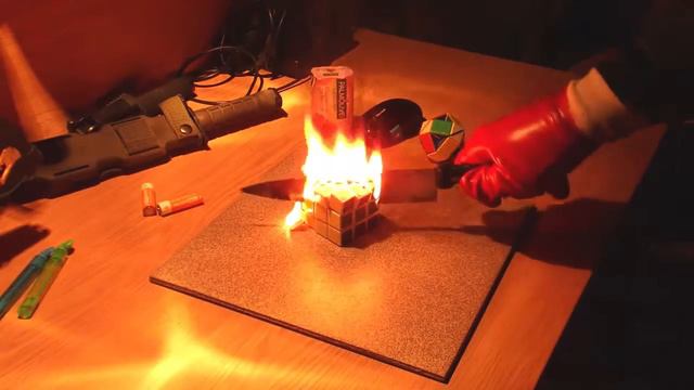 Кубик Рубика против раскаленного ножа. смотреть онлайн