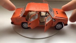 ВАЗ 21011 ИЗ БУМАГИ. БУМАЖНАЯ МОДЕЛЬ ЖИГУЛЕЙ. САМАЯ ЛУЧШАЯ ИЗ ИМЕЮЩИХСЯ (ПОКА ЧТО).