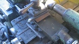 Пуск токарного станка после ремонта 1И611П