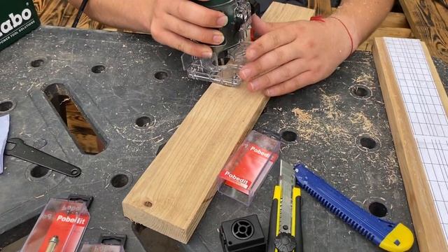 Распаковка и тест фрез для кромочного фрезера Metabo FM 500-6 смотреть онлайн