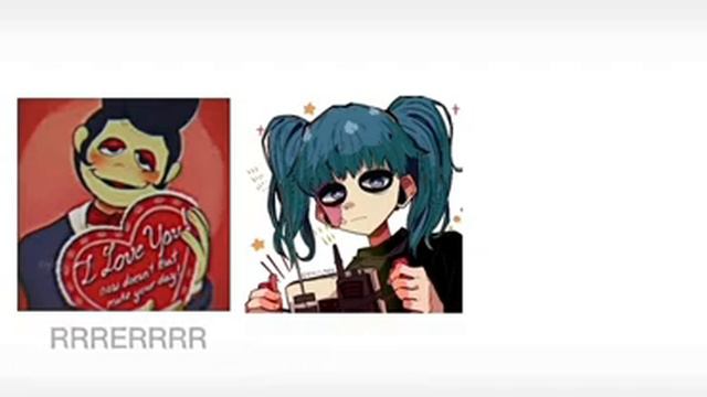 (Jiggle jiggle skin) Me and my friend liking our fandoms be like: смотреть онлайн