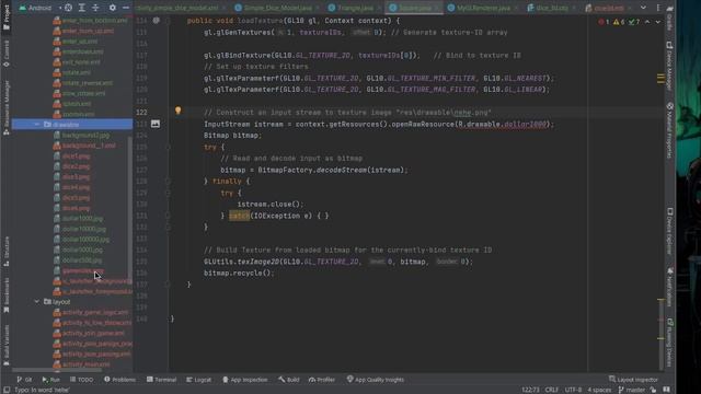 How to make 3D cube with Rotating Dice in Android Studio | JAVA XML | Dice rendering смотреть онлайн