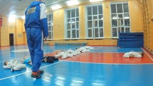 Тренировка Младшая группа от 3 лет Кёкусинкай Карате. ЦСП «Тэнгу Про» Подготовка бойца. Мурманск