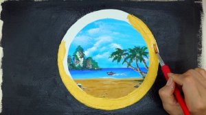 Пошаговое руководство по акриловой живописи с двойной экспозицией