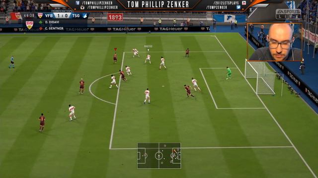 ⚽ FIFA 19 Bundesliga VfB Stuttgart : TSG 1899 Hoffenheim 🏆 Gameplay Deutsch Livestream