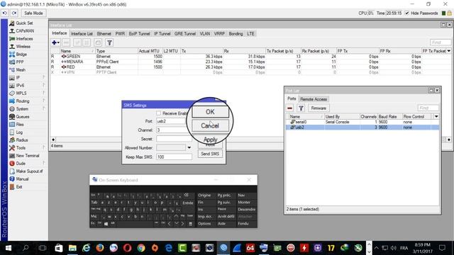 Send SMS from your Mikrotik to any phone ارسل رسالة نصية من المايكروتيك لاي هاتف смотреть онлайн