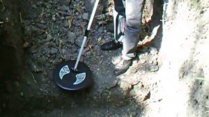 MD 5008 METAL DETECTOR AND DOWSING RODS IN ACTION
