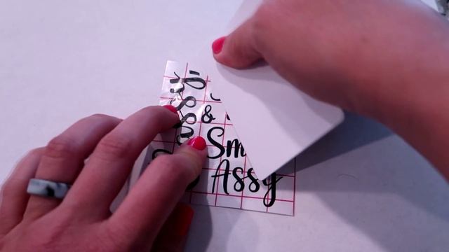 Vinyl Not Sticking To Transfer Tape ? How To With Kristin смотреть онлайн