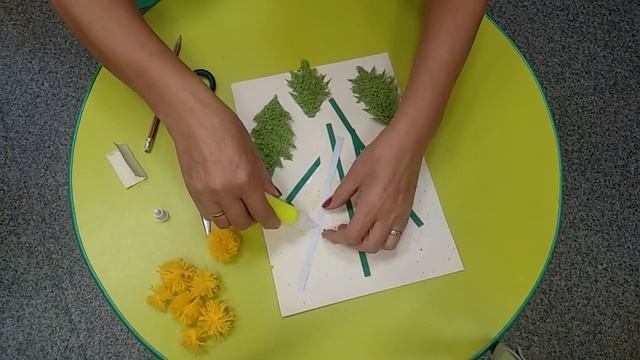 Мастер-класс по изготовлению объемной аппликации «Одуванчики» смотреть онлайн