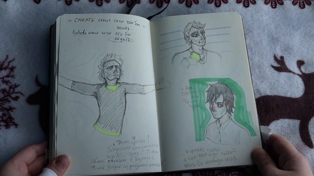 ОБЗОР НА СКЕТЧБУК| джонлок, свонквин и много скетчей| что будет после?| смотреть онлайн