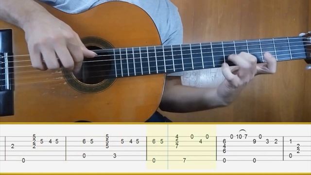 TICO TICO no Fubá ? (Choro) Fingerstyle | Guitar TABS Tutorial | смотреть онлайн