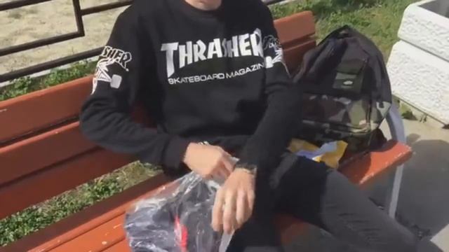 ХАЙПОВЫЙ ШМОТ | РАСПАКОВКА ВЕТРОВКИ The North Face смотреть онлайн