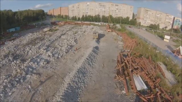 В Кузбассе впервые переработаны строительные отходы от сноса зданий