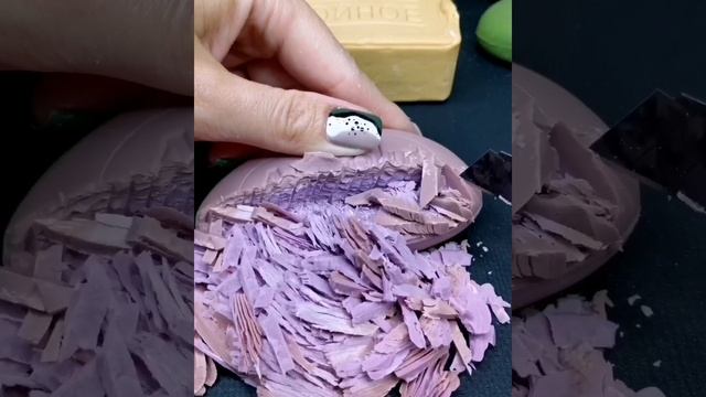 Быстрая асмр резка мыла. Cutting soap. ASMR