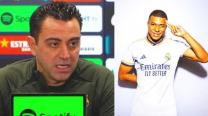 This is WHAT HAPPENED when XAVI got question about MBAPPE' transfer to REAL MADRID