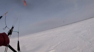 Кайты WindMaster  Click 4м2 и  Flexifoil Siber5м2 в сильный ветер