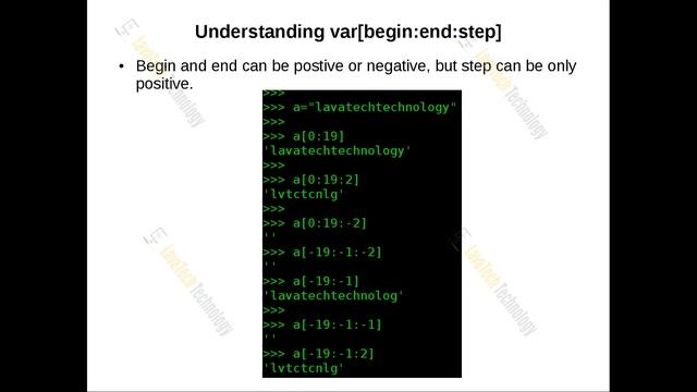 Python3: String Operators