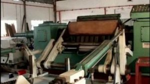 Лущильный станок. Станок для производства шпона