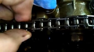 Однорядная велосипедная цепь. УАЗ Патриот
