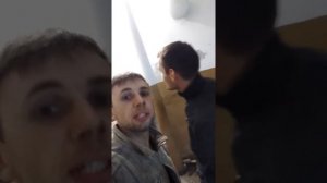 Установка и тест печи в гараже