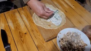 Готовлю вкуснейшую шаурму из фазана и домашнего лаваша.