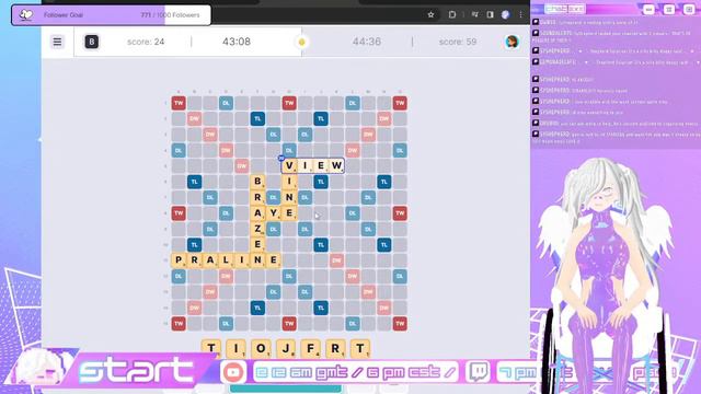 scrabble except every game is increasingly difficult смотреть онлайн