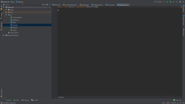 #24 Шаблон Visitor / Java OOD / Source Code ⚠️ Deprecated