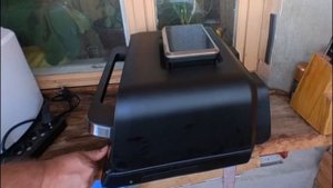 Аэрогриль JVC JK-MB047. Дополнение к обзору. Приготовление мяса на решетке.