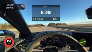 Чип тюнинг Ауди А4 B9 Stage1 Еврокод 4.25 0-100