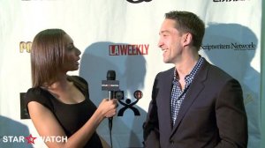 Faron Salisbury red carpet interview at 2012 ITV FEST Awards