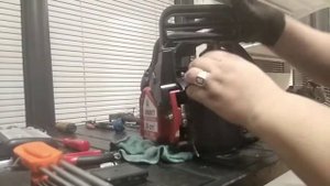 ремонт бензо пилы спарки cs38