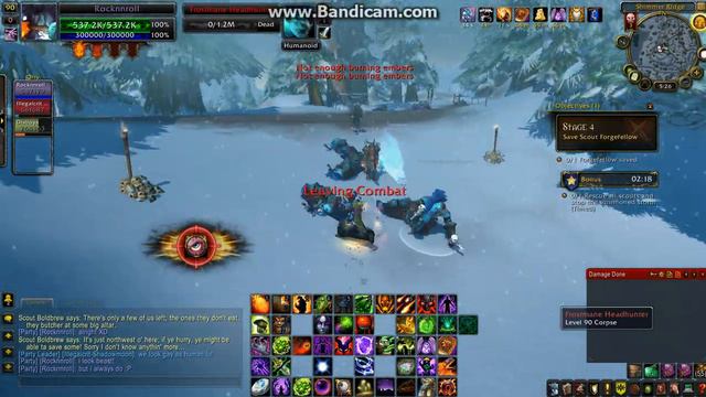 WoW 5.3 Heroic Scenario Footage смотреть онлайн