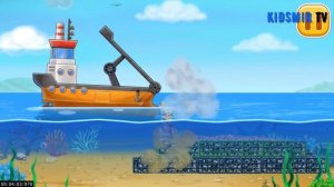 Мультики про кораблики Островок! Игры для мальчиков, Детский конструктор.