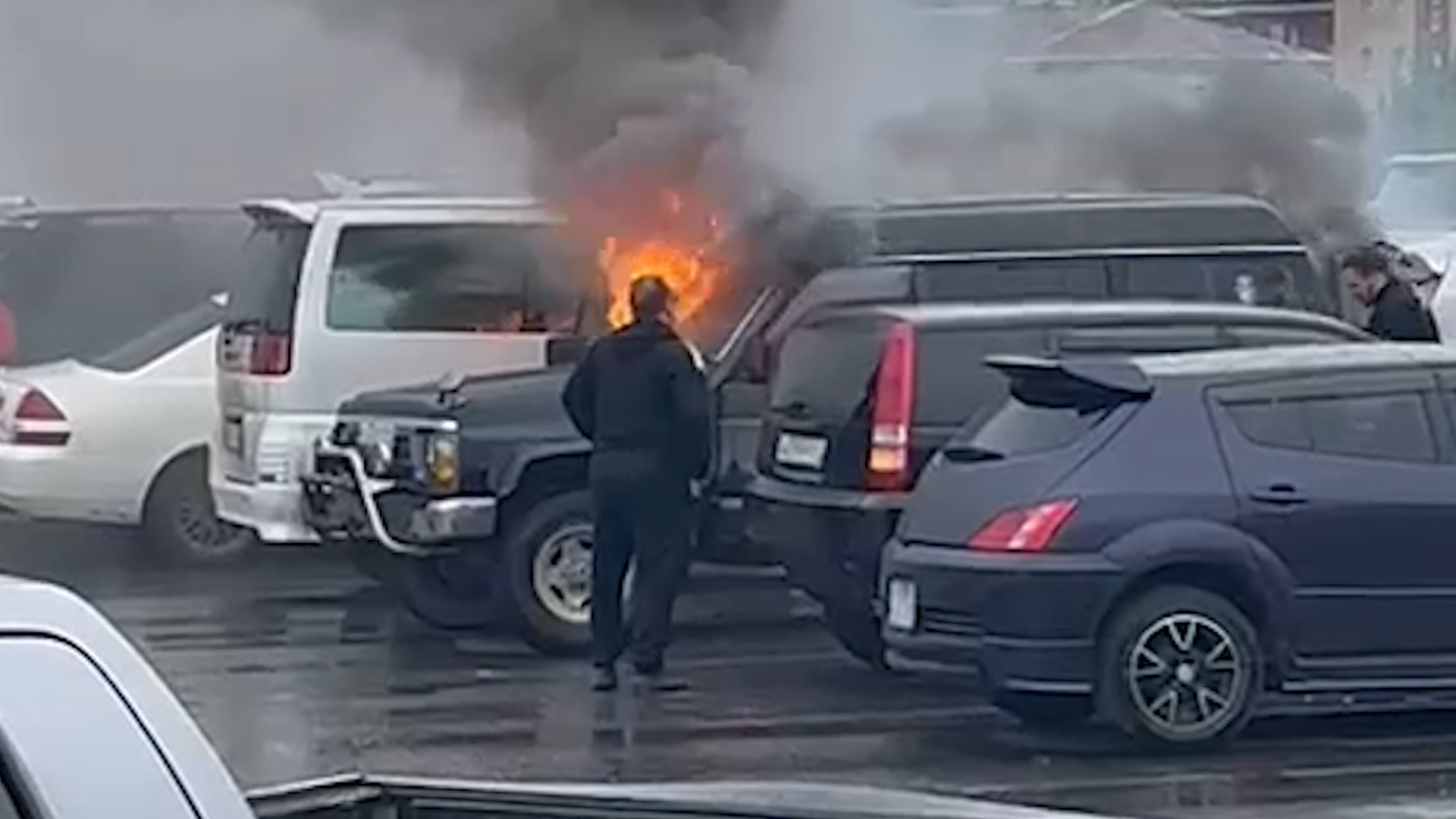 АВТО ГОРЕЛО В ПЕТРОПАВЛОВСКЕ