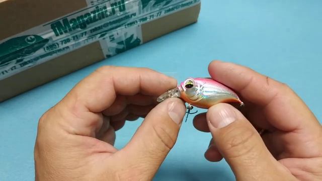 Видеообзор воблера Kosadaka Dexter Crank XS 45F по заказу Fmagazin смотреть онлайн