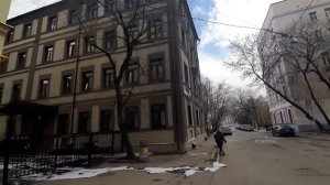 Москва. Прогулка по Малому Левшинскому переулку