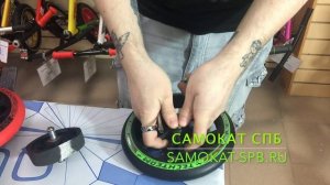 Как снять колесо с самоката - инструкция Самокат СПб
