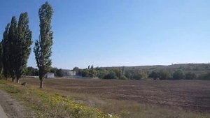 Крым, долина реки Западный Булганак, село Пожарское..mp4