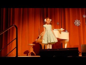 Л.В.Бетховен к Элизе, фортепиано, играет Милана Агрова