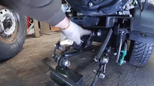 Самая простая и дешевая задняя навеска на минитрактор смотреть онлайн