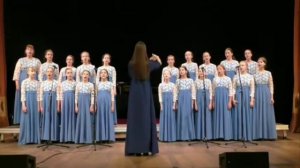 "Счастья тебе, земля моя" Хор старших классов "Аврора"