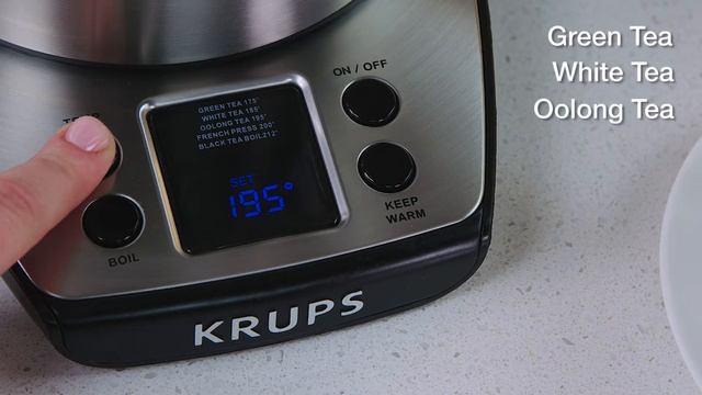 Krups Savoy Electronic Kettle смотреть онлайн
