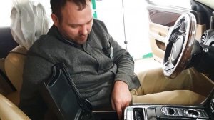 Перевод в нейтраль Jaguar XJ 351 дизельные модели с рычагом перевода в салоне!