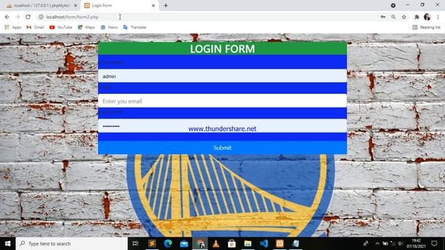 CONNECTING LOGIN FORM TO DATABASE USING PHP (GRAPHIX 250) смотреть онлайн