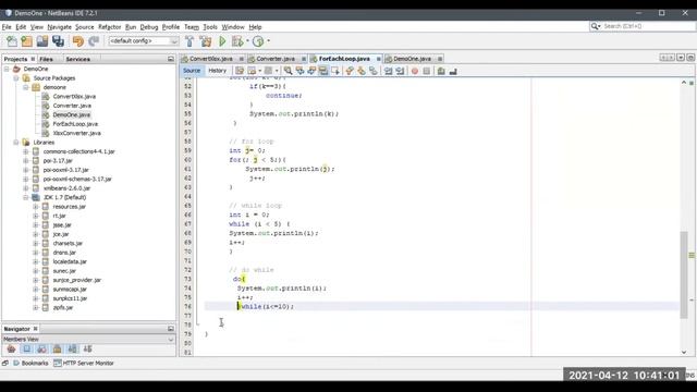 JAVA CLASS-6 Date: 12/04/2021 смотреть онлайн