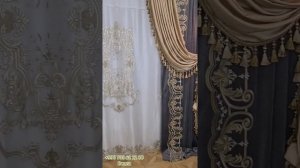 КОМПЛЕКТЫ ШТОР РАЗНЫХ СТИЛЕЙ! ИТАЛЬЯНСКИЙ СТИЛЬ В ШТОРАХ, БАРХАТ С ВЫШИВКОЙ, БОРДЮРНЫЙ И 3 Д БАРХАТ