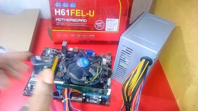 How To Install Esonic H61FEL-U Desktop Motherboard In Casing/Unboxing & Review Bangla Tutorial