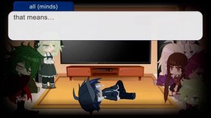 danganronpa react to kokichi! || trigger warning for some || READ DESCRIPTION || cringe and bad